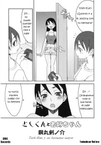 Toshi-kun Y Su Hermana Mayor